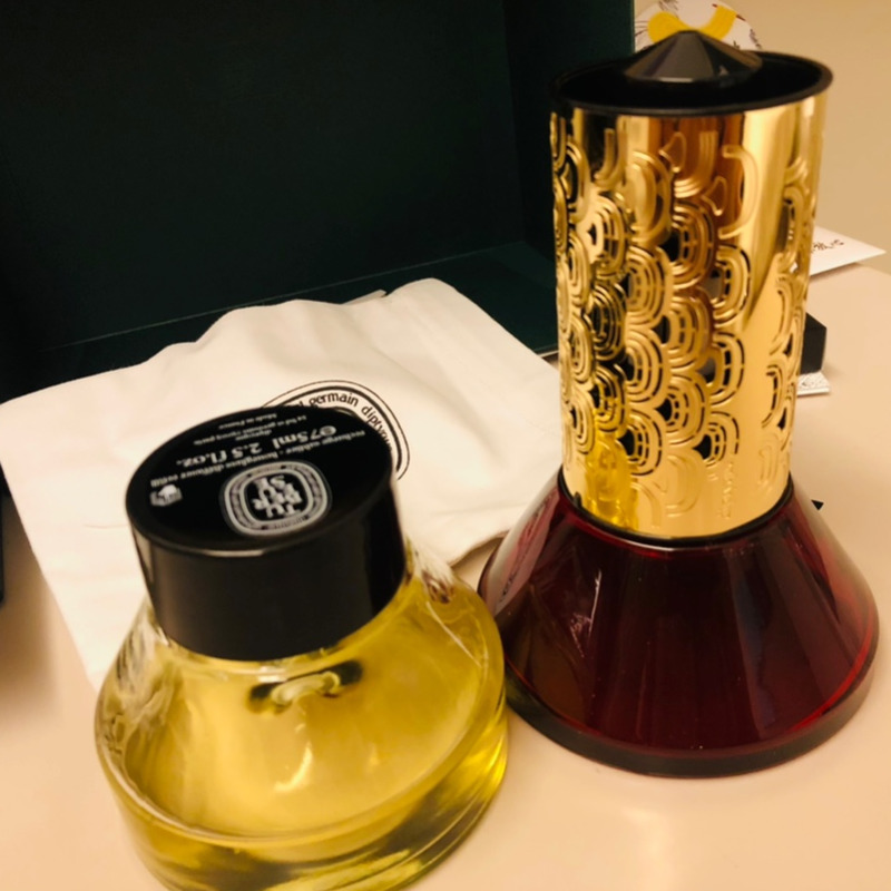 Home Fragrance Natural - Diptyques Hourglass Diffuser Baies 34 Natural
