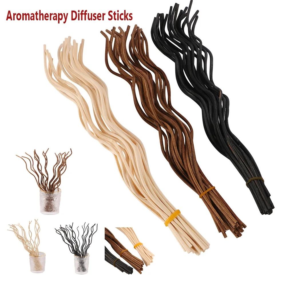 20Pcs Long Wavy Diffuser Stick - đánh giá và giá Home Fragrance Reed Diffuser